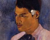 保罗 高更 : Young Man with a Flower